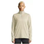 Craft Flow Half Zip Shirt Damen Creme