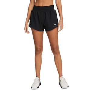 Nike Dri-FIT One Mid-Rise Brief-Lined 3 Inch Short Dame Nike Dri-FIT One Mid-Rise Brief-Lined 3 Inch Short Dame