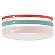 Nike Flex Classic Mixed Width Headbands 3-Pack Unisex Mehrfarbig