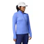 Brooks Dash Half Zip Shirt 2.0 Femme Bleu