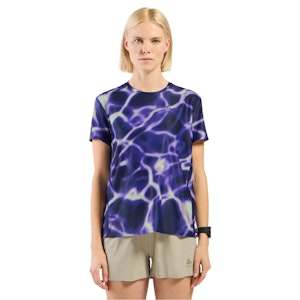 Odlo Zeroweight Chill-Tec Print Crew Neck T-shirt Women Odlo Zeroweight Chill-Tec Print Crew Neck T-shirt Women