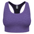 Odlo Seamless Medium Padded Sports Bra Women Lila