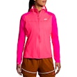 Brooks High Point Waterproof Jacket Women Pink