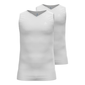 Odlo Active Everyday Base Layer Singlet V-Neck 2-Pack Herre Odlo Active Everyday Base Layer Singlet V-Neck 2-Pack Herre