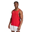 adidas Adizero Essentials Singlet Herre Rot