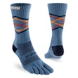 Injinji Trail Midweight Crew/Coolmax Socks Herre Blue