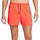 Nike Stride Dri-FIT 5 Inch Brief-Lined Shorts Homme Orange