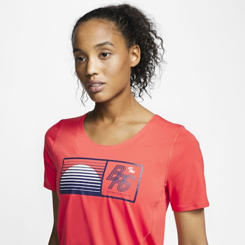Blue ribbon sports t top shirt