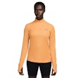 Nike Trail Dri-FIT Half Zip Mid Layer Dame Orange