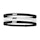 Nike Elastic Headbands 2.0 3-Pack Mehrfarbig