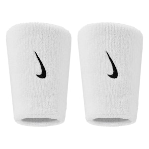 Nike Swoosh Classic Doublewide Wristbands 2-Pack Unisex Nike Swoosh Classic Doublewide Wristbands 2-Pack Unisex