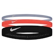 Nike Flex Classic Mixed Width Headbands 3-Pack Unisex Mehrfarbig