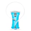 HydraPak Velocity 1.5 L Blau