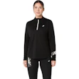 ASICS Icon 1/2 Zip Shirt Women Black