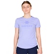 SAYSKY Logo Combat T-shirt Femme Lila