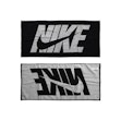 Nike Jacquard Medium Graphic Towel Schwarz