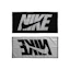 Nike Jacquard Medium Graphic Towel Noir