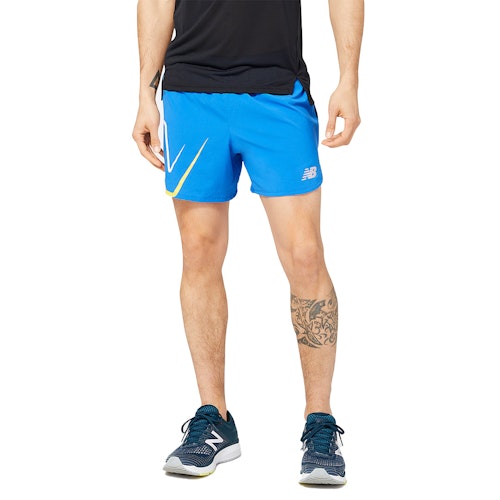 New balance impact 5 inch shorts mens sales