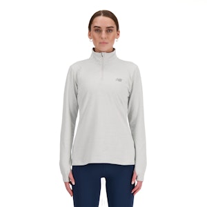 New Balance Sport Essentials Space Dye Quarter Zip Shirt Damen New Balance Sport Essentials Space Dye Quarter Zip Shirt Damen