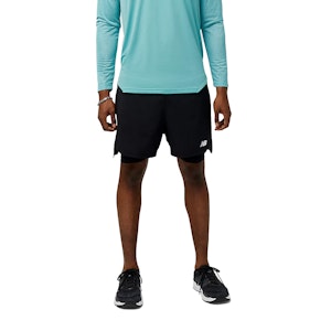 New Balance Accelerate Pacer 5 Inch 2in1 Short Homme