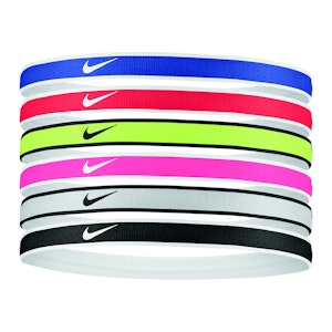 Nike Swoosh Sport Headbands 6-Pack Tipped Unisex Nike Swoosh Sport Headbands 6-Pack Tipped Unisex