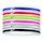 Nike Swoosh Sport Headbands 6-Pack Tipped Unisex Mehrfarbig