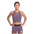SAYSKY Flow Race Crop Top Damen Lila