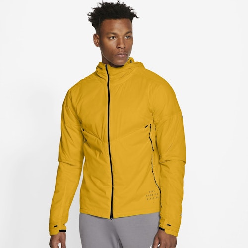 Nike yellow 2025 jacket mens