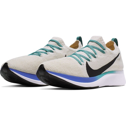 Nike Zoom Fly Flyknit Wettkampf Laufschuhe Damen Creme