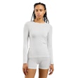 Odlo Performance Light Eco Baselayer Crew Neck Dame White