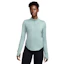 Nike Swift Dri-FIT Half Zip UV Shirt Women Blue
