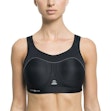 PureLime Compression Bra Dame Schwarz