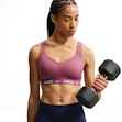 Nike Indy Dri-FIT High Support Padded Convertible Sports Bra Damen Rot