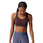 Brooks Chaser Padded Sports Bra Femme Marron