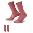 Nike Multiplier Crew Socks 2-pack Unisex Pink