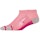 ASICS Icon Run Quarter Socks Unisex Pink