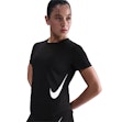 Nike Tempo Swoosh Dri-FIT T-shirt Damen Schwarz