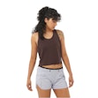 Salomon Sense Aero Short Tank Damen Braun