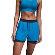 On 3 Inch Performance 2in1 Shorts Women Blau