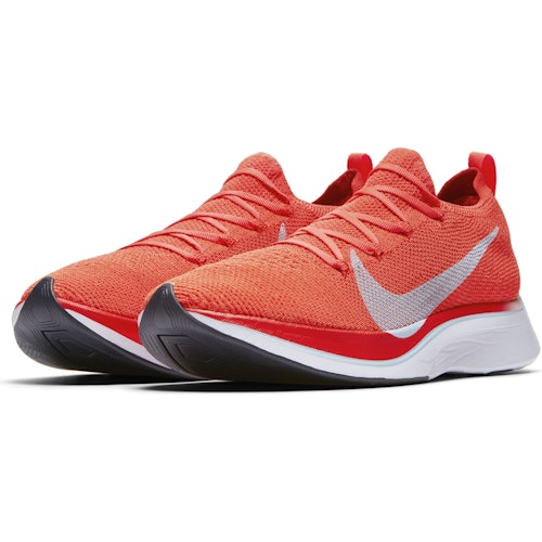 Nike VaporFly 4 Flyknit Wettkampf Laufschuhe Unisex Rot