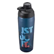 Nike SS Recharge Chug Bottle 24 oz RFSH Blau