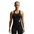 Nike Tempo Swoosh Run Dri-FIT Tank Top Dame Sort
