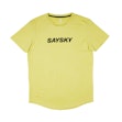 SAYSKY Logo Pace T-shirt Herr Yellow