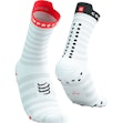 Compressport Pro Racing Socks V4.0 Ultralight Run High Unisexe Weiß