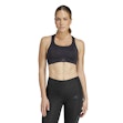 adidas TLRD Impact Training High-Support Bra Dam Schwarz