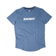 SAYSKY Logo Pace T-shirt Homme Blue
