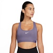 Nike Swoosh Light Support Bra Dam Lila