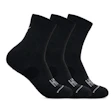 HOKA Quarter Run Sock 3-Pack Unisex Schwarz