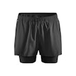 Craft ADV Essence 2in1 Stretch Shorts Men Black