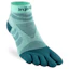 Injinji Ultra Run Mini-Crew Socks Dame Grøn